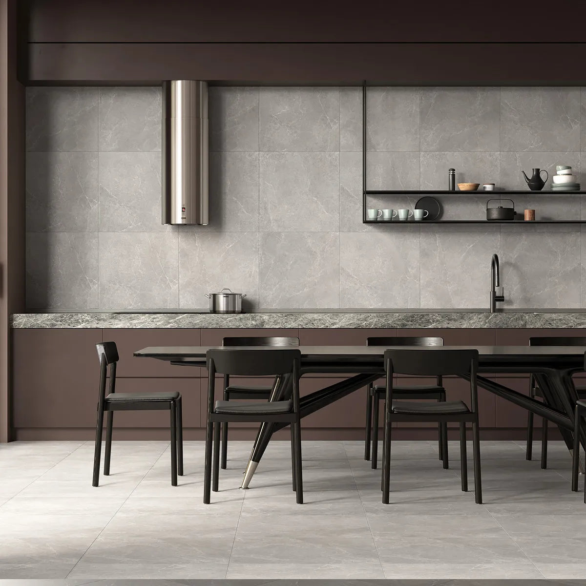 Klinker Storm Grey 60x60