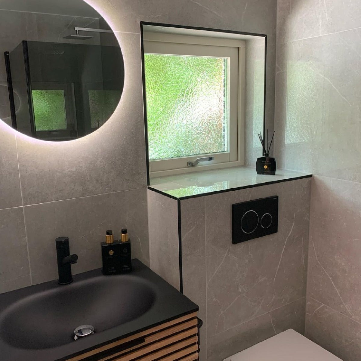 Paketpris! 5,4 m² Klinker Soapstone Silver Blank Marmor 30x60 (249:-/m²)