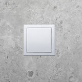 Inspektionslucka Push White 15